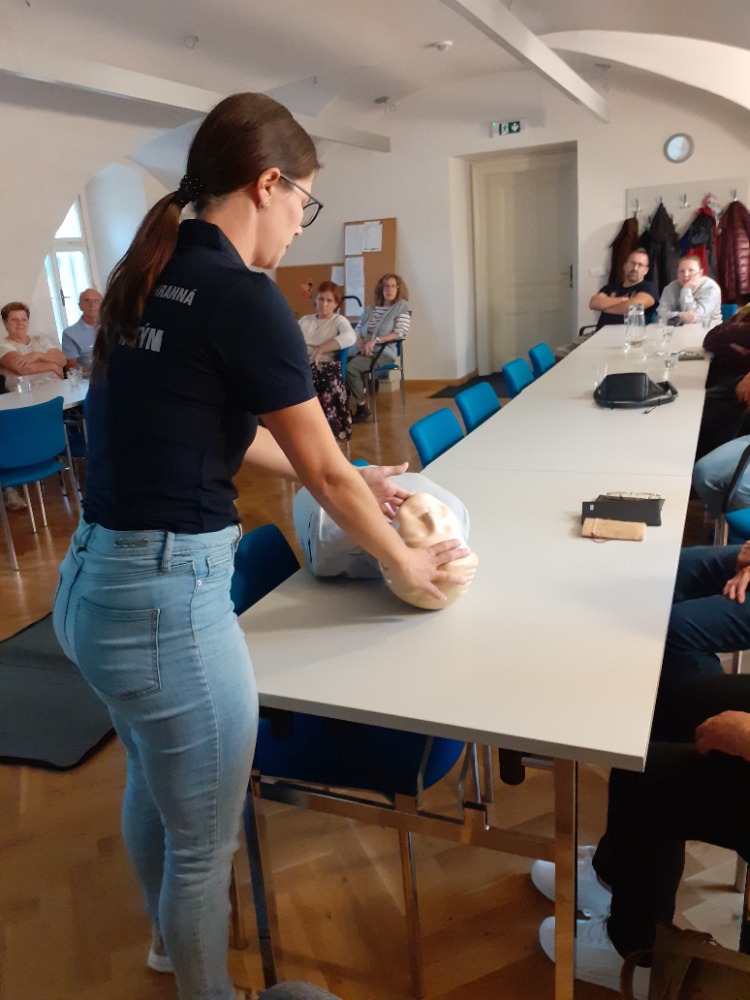 Kurz první pomoci v Pohořelicích